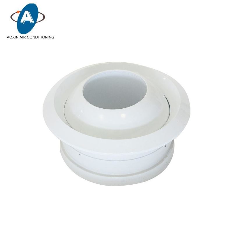 Air Conditioning Aluminum Round Eyeball Jet Nozzle Diffuser